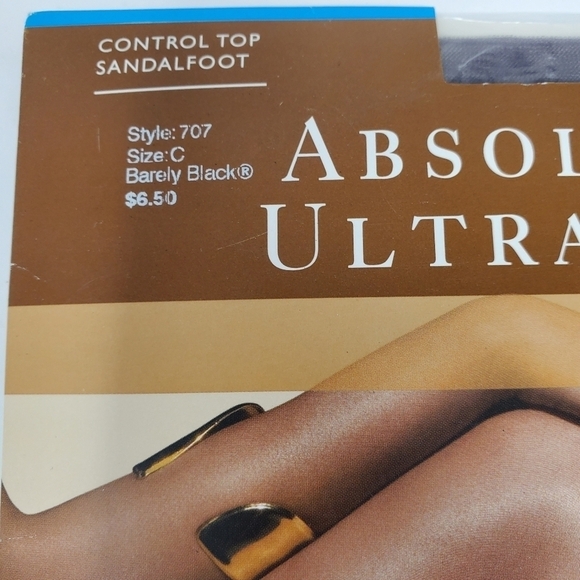 NOS HANES LOT 3 OF NYLON PANTYHOSE SHEER WHITE BLACK VARIOUS SIZES WOMEN HOSIERY - Picture 7 of 14